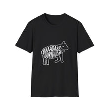 Load image into Gallery viewer, Shepherd 'Baaadass Journalism' Graphic T-Shirt; Black