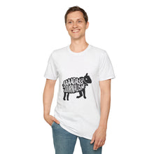 Load image into Gallery viewer, Shepherd 'Baaadass Journalism' Graphic T-Shirt; White